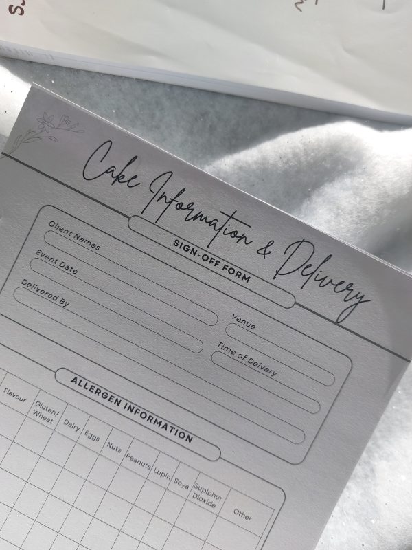 The Wedding Planner, Cake Pad & Car Sign - Image 6